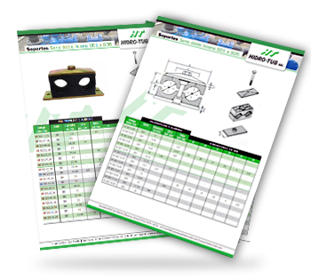 catálogo de Soportes Doble Liviana SD1 a SD5
