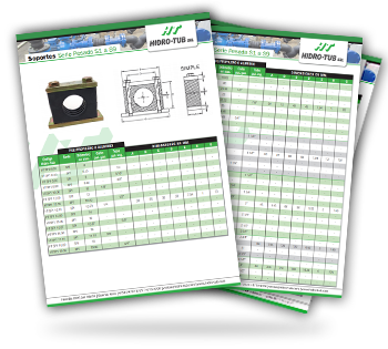 catálogo de Soportes serie standard S1 a S9